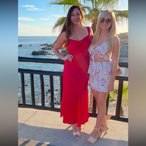 V. Chapman Periwinkle Dress-Savannah Rose Lavender - Picture 11 of 11